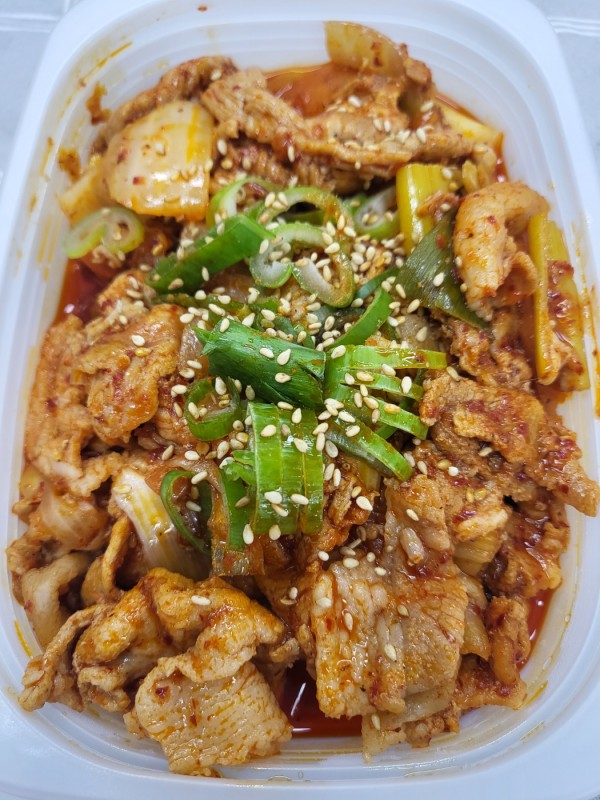 굴소스돈육야채볶음