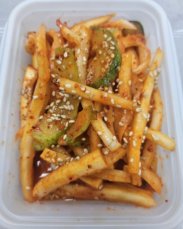 오징어도라지무침