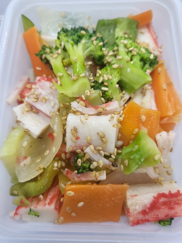 맛살브로콜리볶음