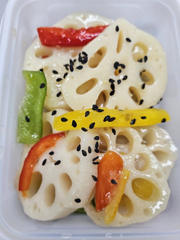 연근유자샐러드