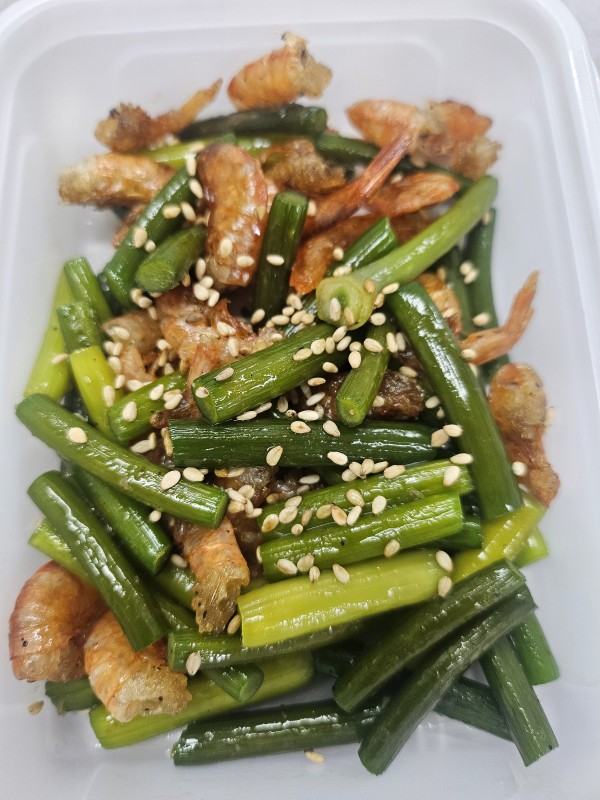 건새우마늘쫑볶음