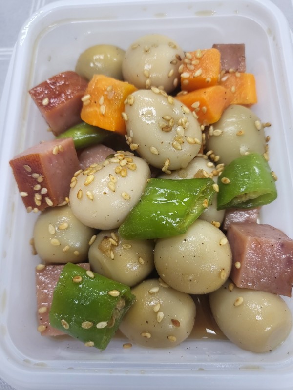 어린이-메추리알햄조림