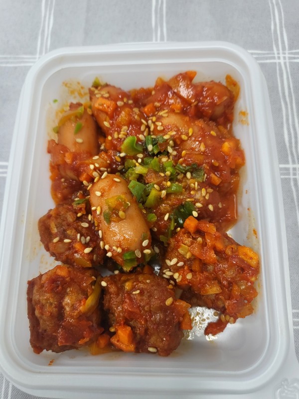 미트볼비엔나찹조림