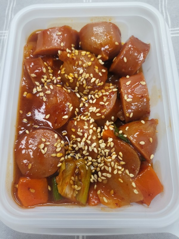 어린이-햄케찹볶음