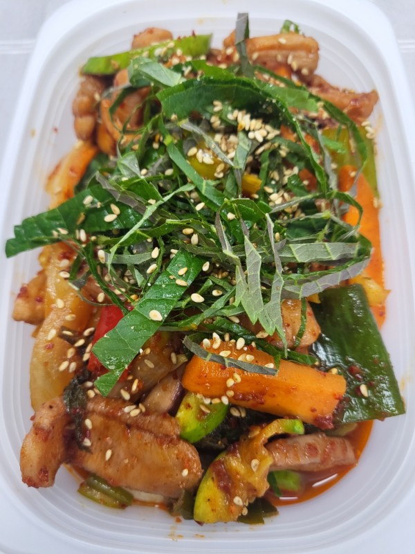 오징어야채볶음