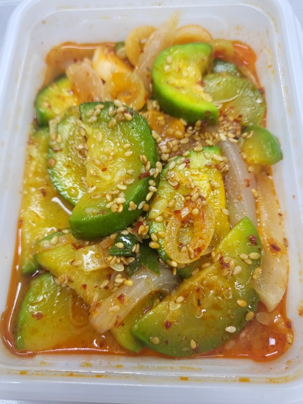 새우젓호박볶음