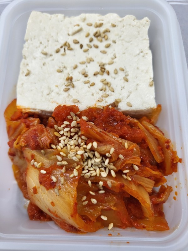 두부김치볶음