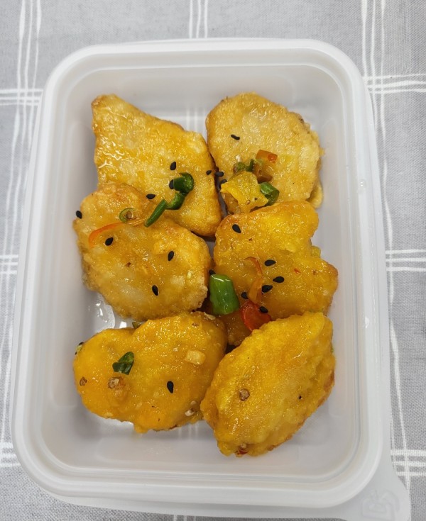 어린이반찬-깐풍치킨너겟