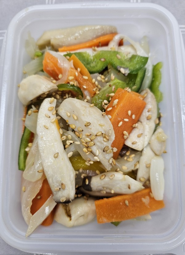 새송이버섯야채볶음