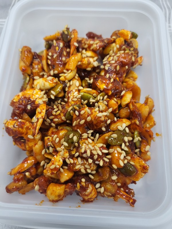 견과건새우볶음