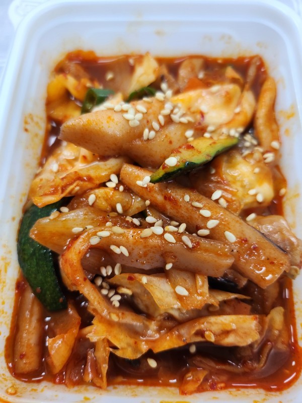 오징어도라지초무침