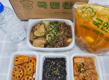 오늘의반찬 5종세트(해물순두부찌개,안동찜닭,매콤볼어묵볶음,건파래볶음,고추장연근조림)